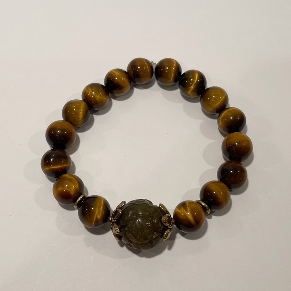 Assorted Bead Stretch Bracelets - Dragonfly Charm - Picture 5 of 6